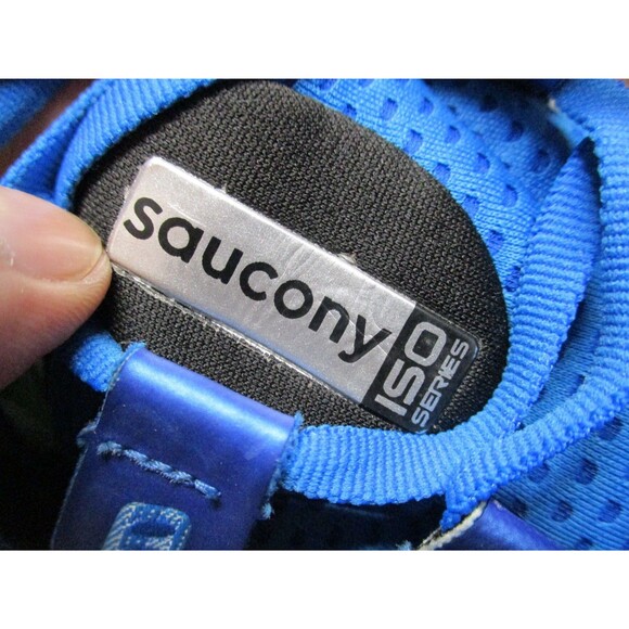 Saucony Mens ISO Series S20444-1 Blue Athletic Running Shoes Sneakers Size 11 main image 5